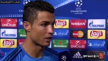 Real Madrid vs Shakhtar Donetsk 4   0 - Cristiano Ronaldo post match interview