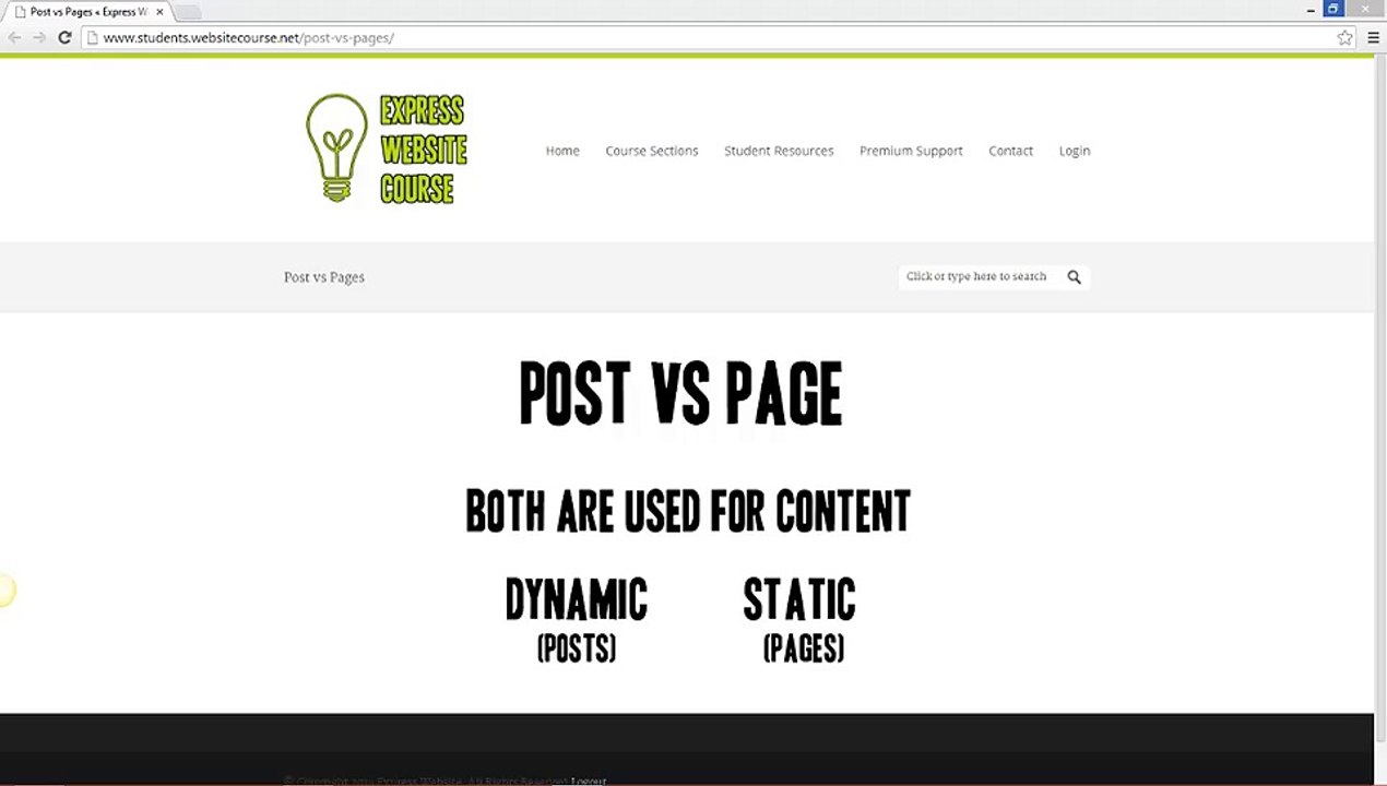 Create Pages and Posts In WordPress
