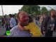 Blood and Tears: Chaotic scenes at Hungarian border as refugees come under tear gas