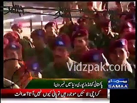 Pakistan Army Special Services Group (SSG) gains top Ranking in the world