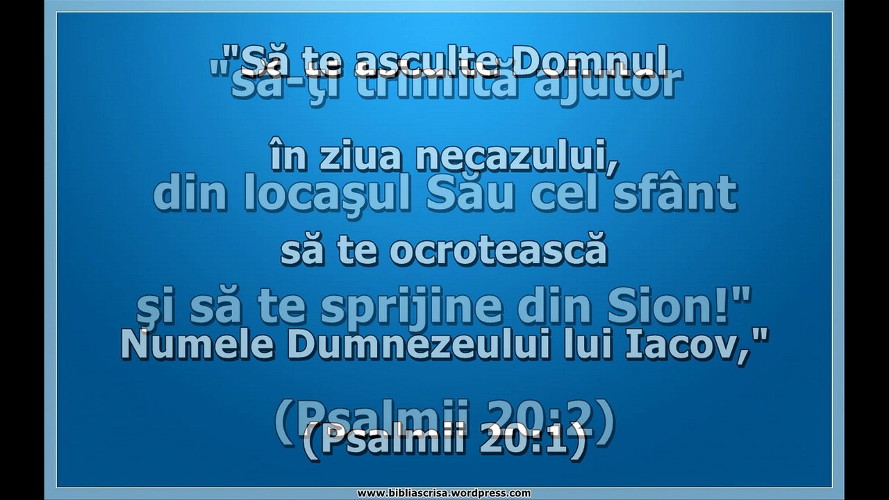 Psalmul 20