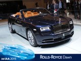 Rolls-Royce Dawn en direct du salon de Francfort 2015