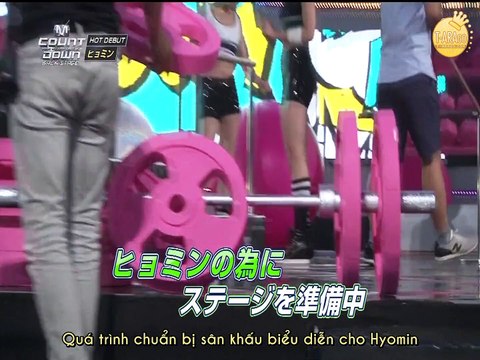 [Vietsub] Mnet Japan MCountDown BackStage (Hyomin Cut)