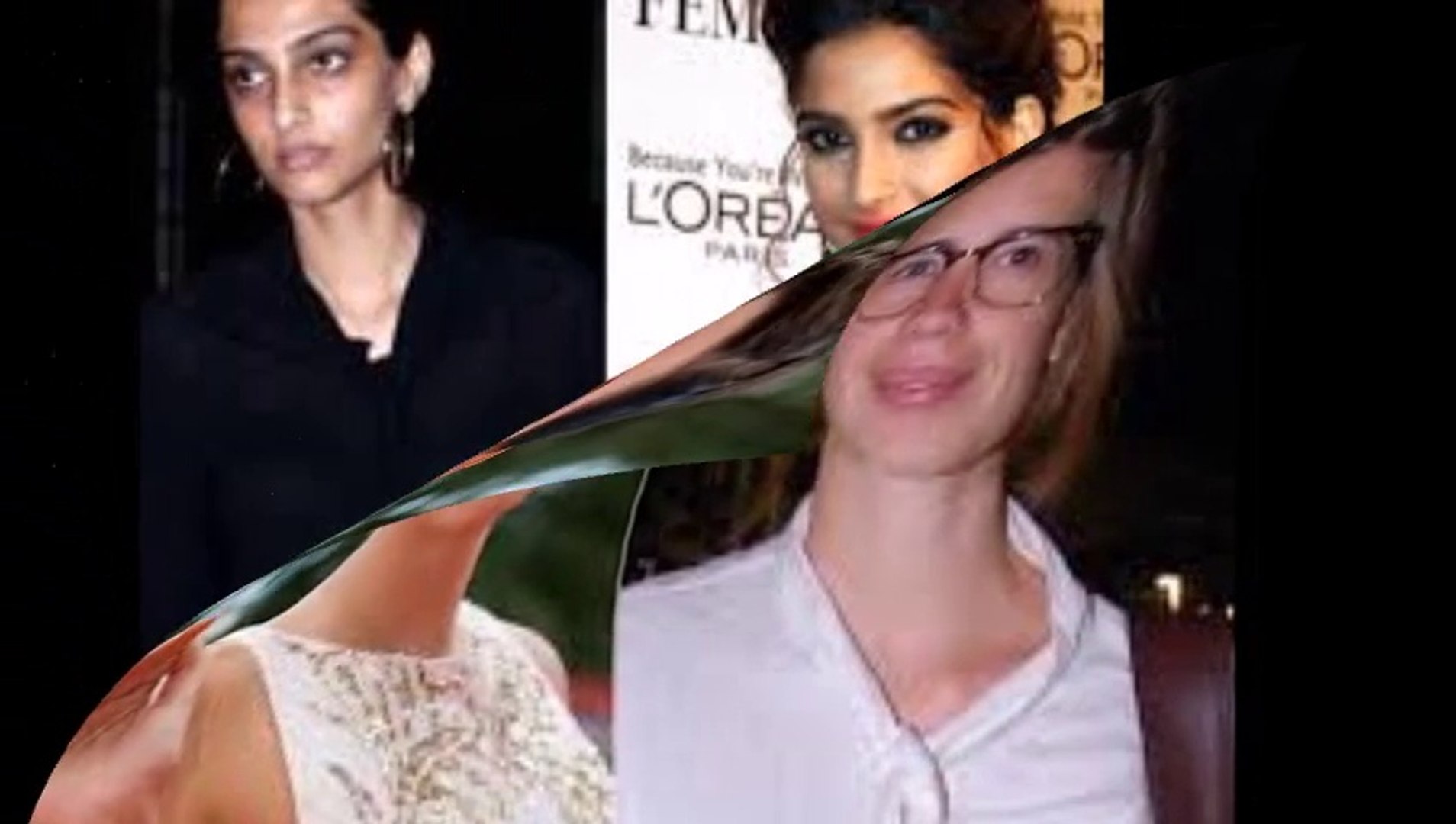 ⁣Bollywood celebrities  without makeup