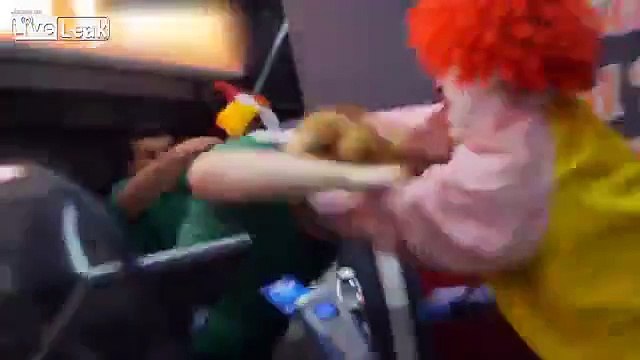 Ronald McDonald Chicken store massacre ......... gotta laugh at this