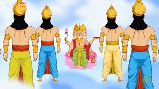 Gajasuran - Ganesha In Hindi - Animated / Cartoon Stories For Children