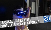 Le casque de réalité virtuelle PlayStation VR au Tokyo Game Show