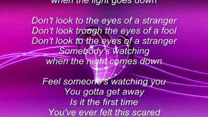 Iron Maiden – Don't Look To The Eyes Of A Stranger Song Lyrics
