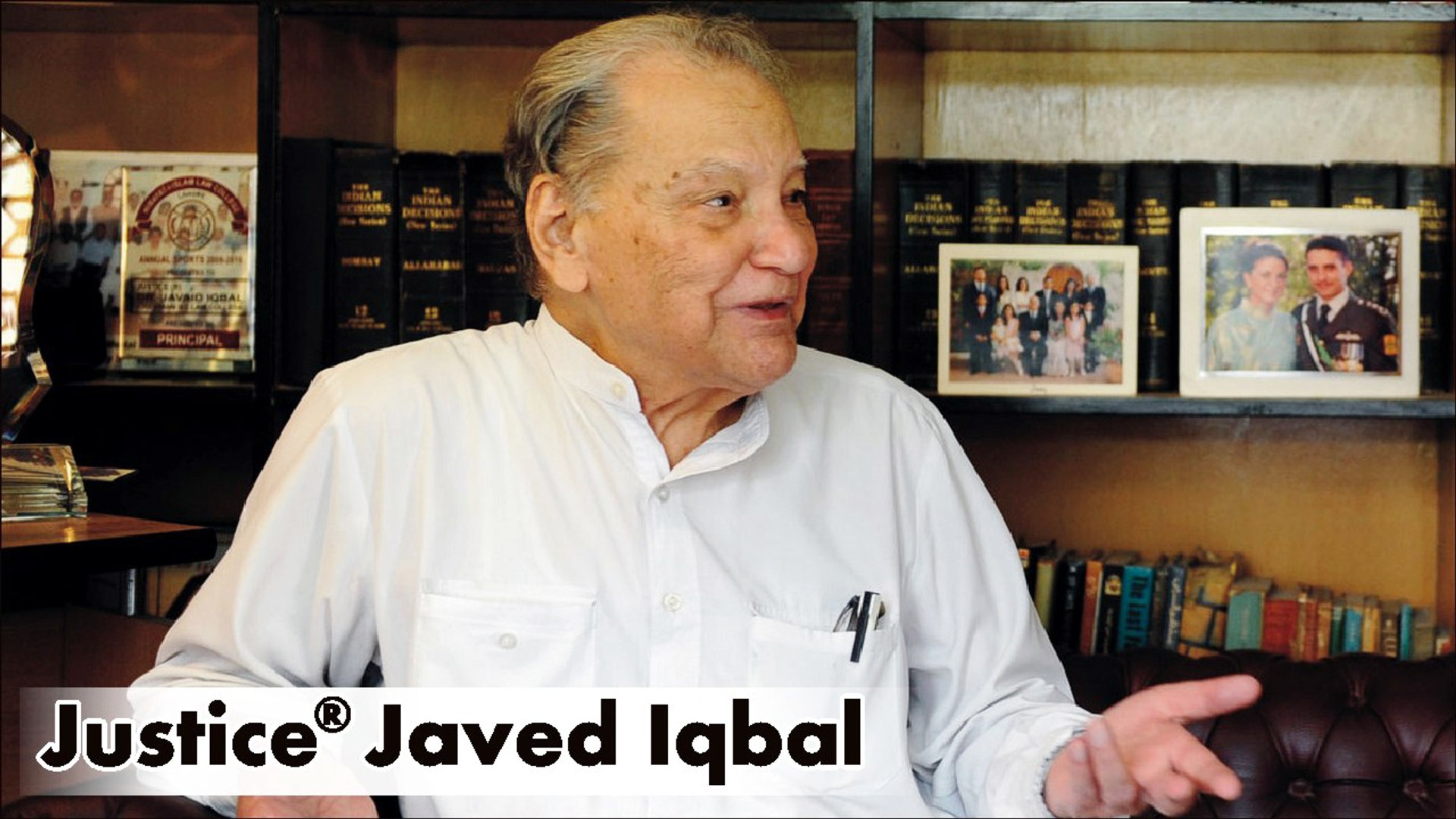 Son Of Allama Iqbal Javed Iqbal People Images Photos
