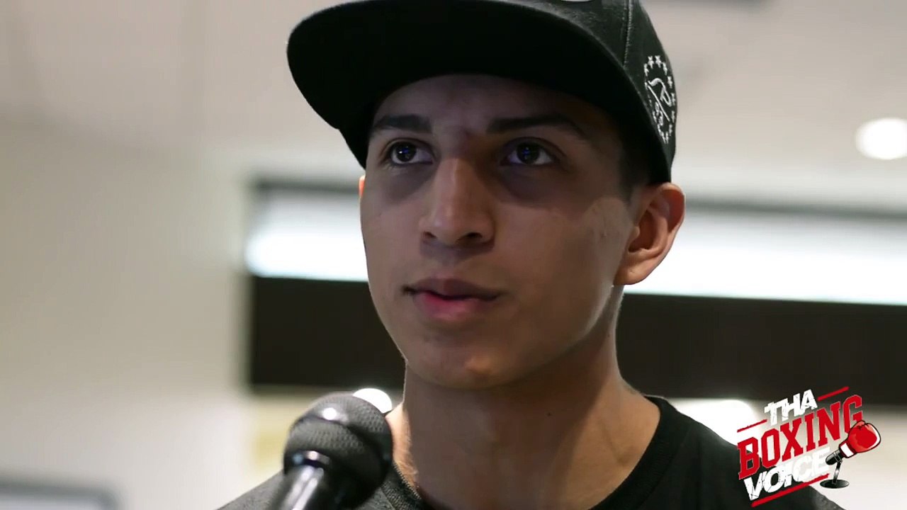 Mario Barrios -  I'm on my march for a world title