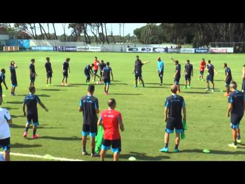 Europa League, Napoli-Bruges: l'allenamento degli azzurri -live- (16.09.15)