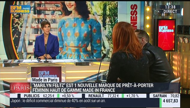 Made in Paris de Marilyn Feltz, marque de prêt-à-porter féminin haut de gamme - 17/09