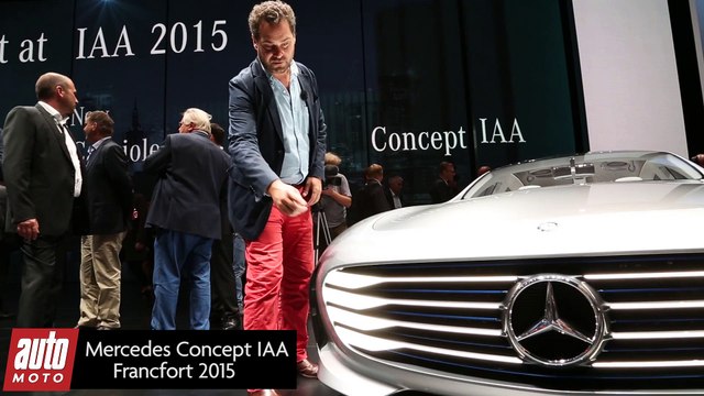 Mercedes Concept IAA : Salon de Francfort 2015
