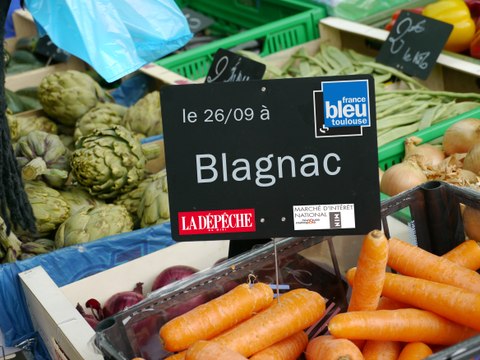 La tournée des marchés de France Bleu Toulouse fait halte à Blagnac