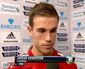 Liverpool Vs Chelsea 4-1 - Jordan Henderson & Andy Carroll Interviews - May 8 2012 - [High Quality]