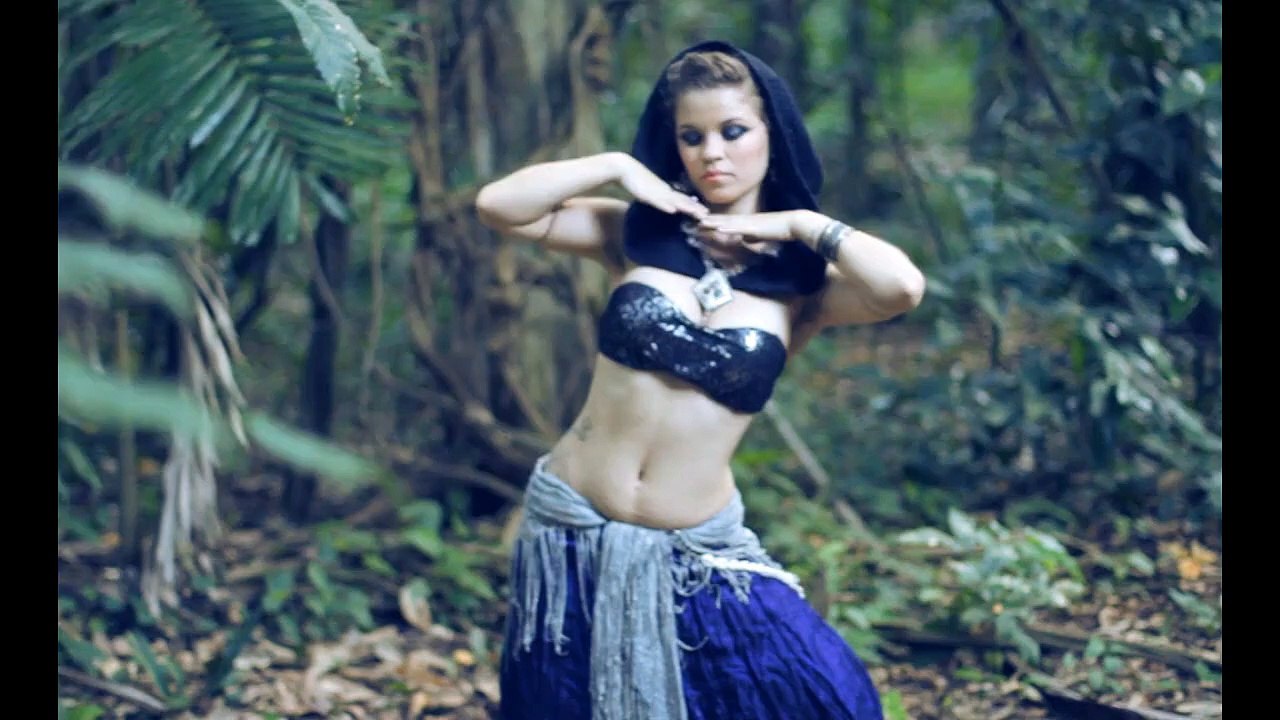 Gorgeous Belly Dancing in the Woods with Nature