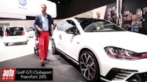 Volkswagen Golf GTI Clubsport : découverte au salon de Francfort 2015