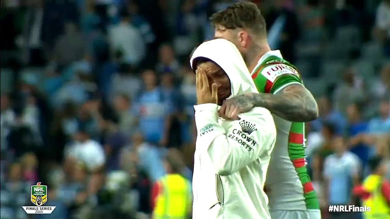 NRL - emotional ISSAC LUKE goodbye to Rabbitohs after 8 years
