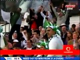 Umer Gul career best bowling 6 wickets vs England (Low)