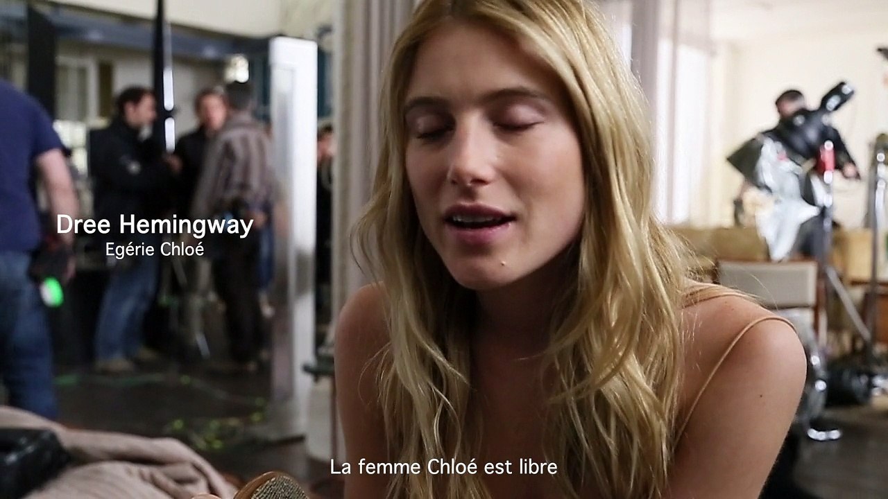 Dree Hemingway, égérie de la nouvelle eau de toilette Chloé