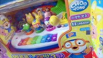 Désolé, le harcèlement, la délicate Rong pororo piano Karaoké jouet unboxing Karaoké Pororo jouets Tobot