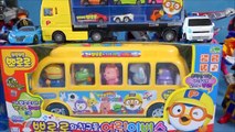 Pororo bus pororo bus des amis de la carte de robot ou robot de carte de jouet Pororo bus & Tobot jouets