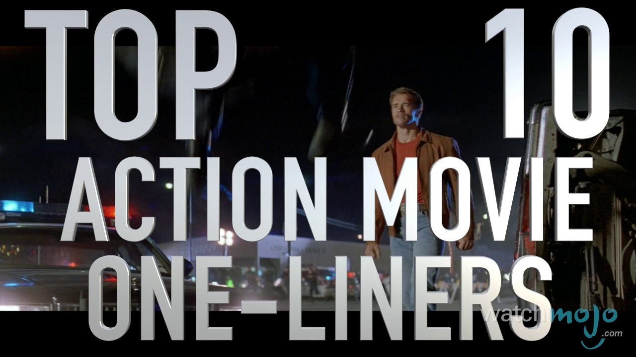 Top 10 Action Movie One-Liners (QUICKIE)