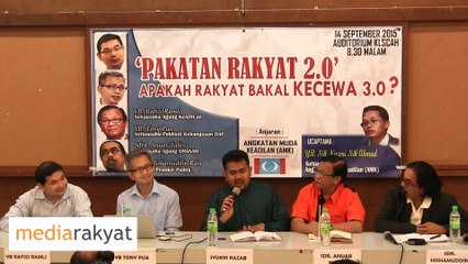 Tony Pua: Tiap Kali Ada Gabungan Yang Baru, KIta Menarik Sokongan Yang Tidak Sama