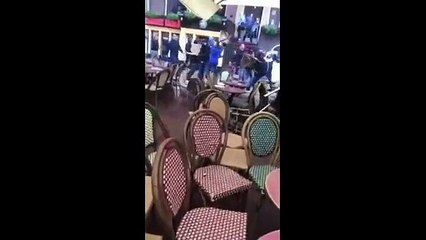 Des supporters marseillais saccagent un restaurant