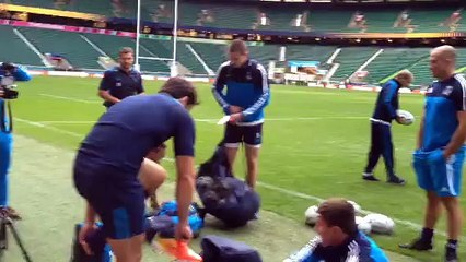 Rugby : l'Italie en reconnaissance à Twickenham