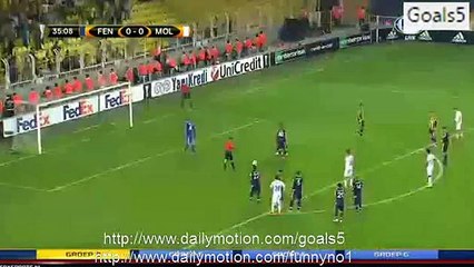 Nani Amazing GOAL - Fenerbahçe 1-1 Molde