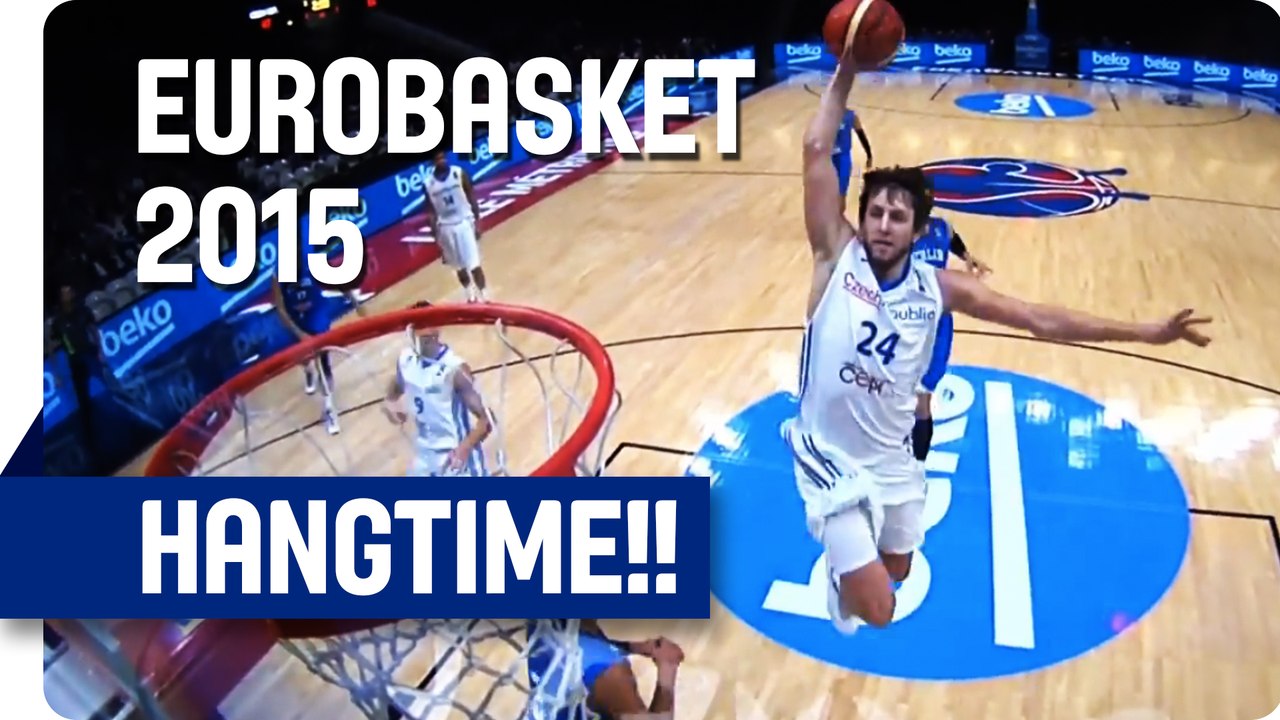 Amazing! Jan "Air" Vesely Takes Off! - EuroBasket 2015