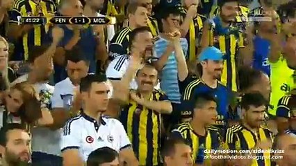 1-1 Nani Great Goal - Fenerbahce v. Molde 17.09.2015 HD