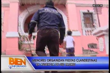 Bien Informado - Riesgos de dejar a los niños solos en casa