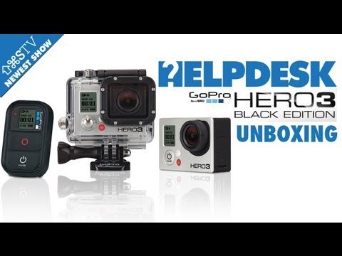 Go Pro Hero 3 Black Edition UNBOXING (SAVE AS presents - HELPDESK)