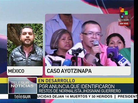 México: PGR captura a uno de los responsables en el caso Ayotzinapa