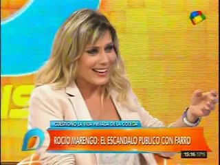 El descargo de Rocio Marengo