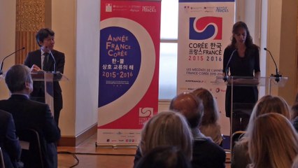 Année France-Corée 2015-2016 // conférence de presse, présentation de l'Année par les commissaires généraux