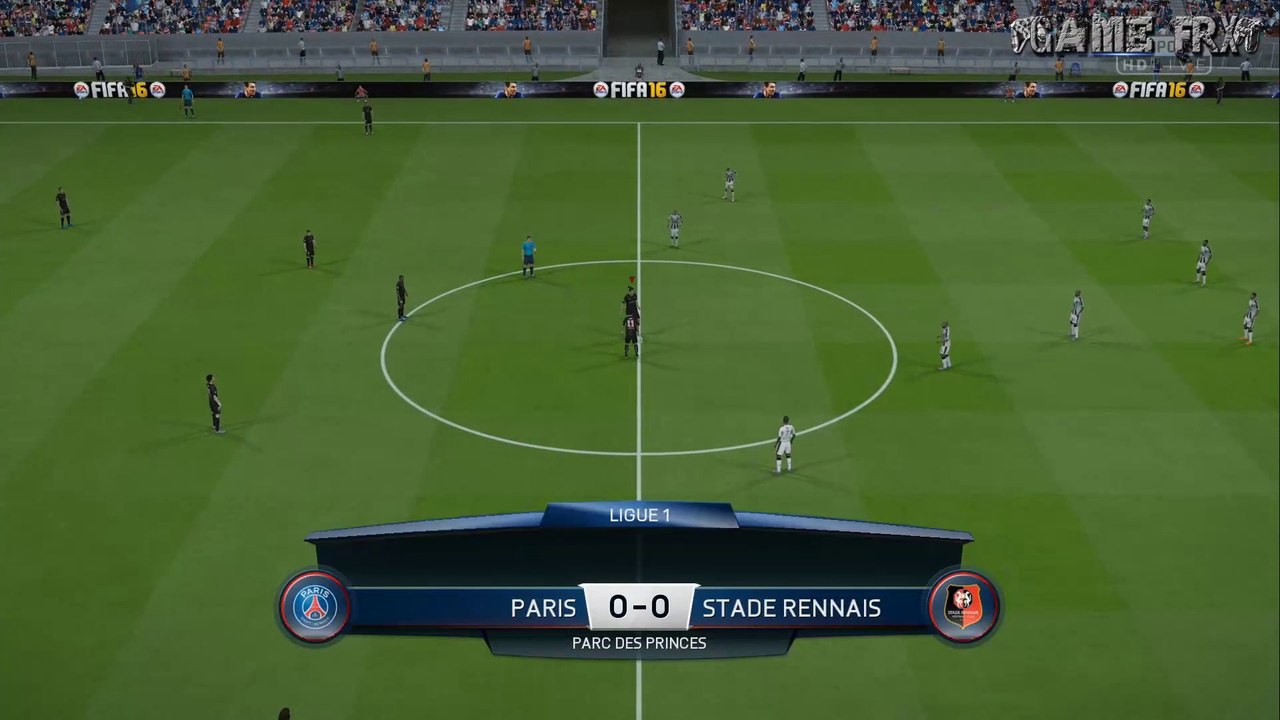 FIFA 16 - Les premiers matchs #1 : PSG - Rennes
