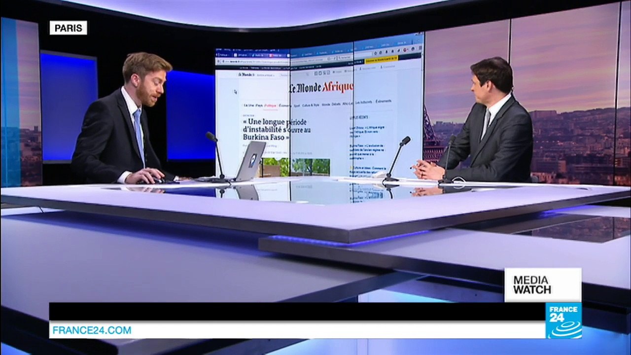 Media reactions to coup d'état in Burkina Faso