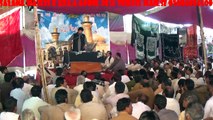 Allama Shahid Abbas Malik Bro of Shaheed Allama Nasir Abbas 6 April Salana Majlis Mailsi