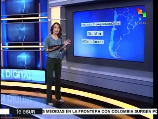 Tuiteros de AL posicionan tema del sismo en Chile como tendencia