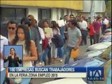 180 empresas buscan trabajadores en feria Zona Empleo 2015