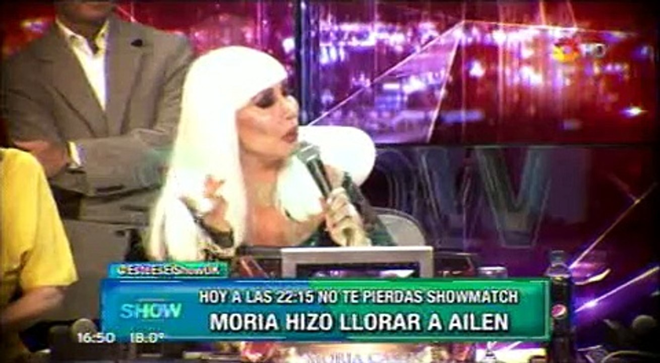 Moria Casan hizo llorar a Ailen Bechara