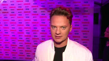 Conor Maynard gives his fashion advise at Cosmo #FashFest