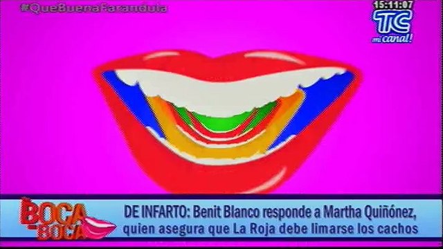 Benit Blanco responde a Martha Quiñónez, quien asegura que La Roja debe limarse los cachos