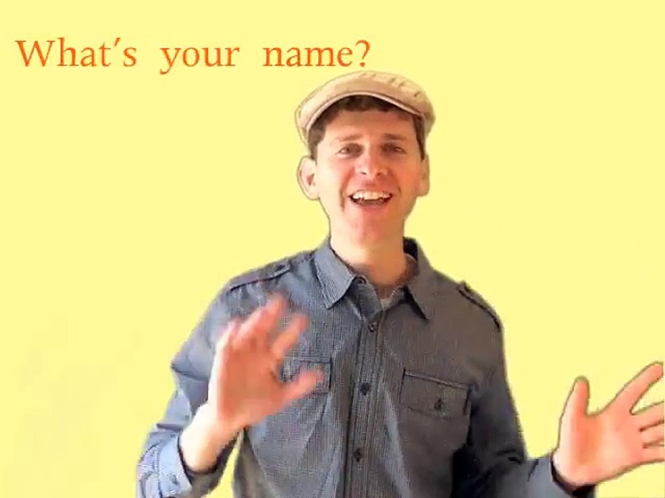 What's Your Name  ? (auteur Dream English Kids)