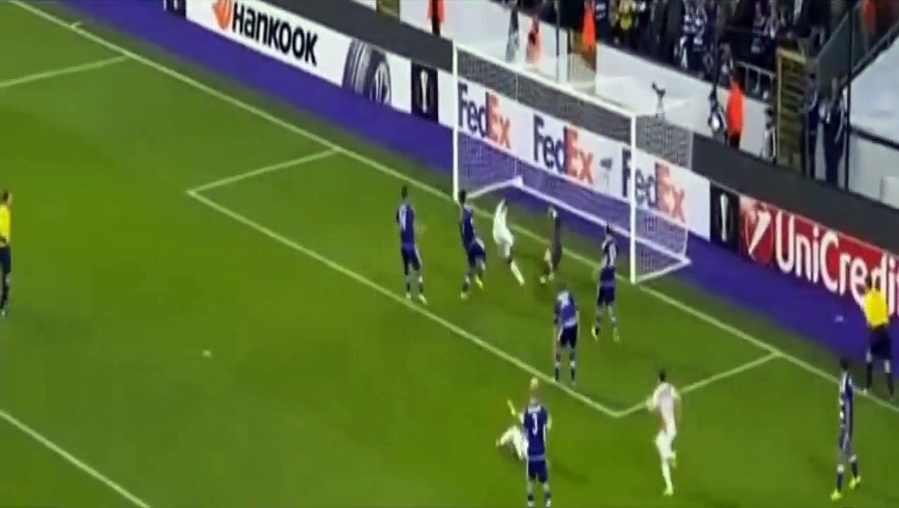 Traore goal - Anderlecht - AS Monaco 1-1 Europa League 2015-16