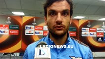 Parolo in mixed zone dopo Dnipro-Lazio 1-1