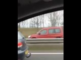 Driver going the wrong way in the outside lane on A11 and A14